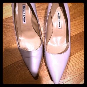 Manolo Blahnik Lavender pumps